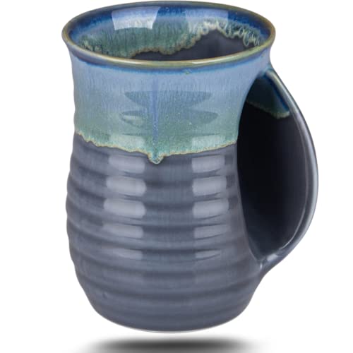 oojdzoo Hand Warmer Coffee Mug - 16oz Ceramic with Pocket