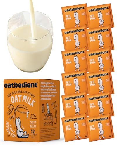 Oatbedient Oat Milk Powder 10oz - 12 Sachets