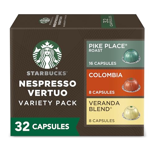 Starbucks Nespresso Vertuo Coffee Pods Variety Pack