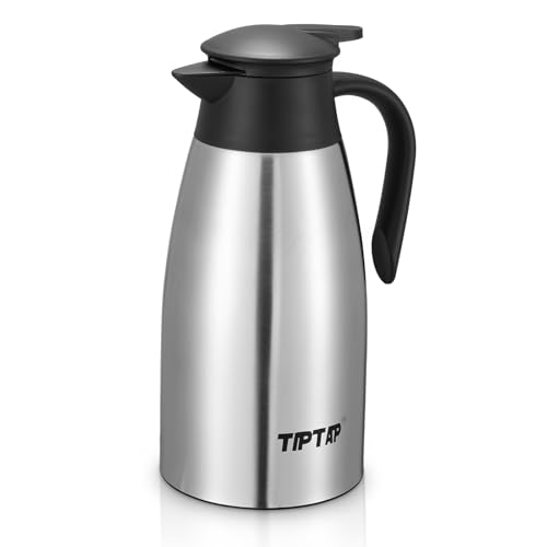 TIPTAP 70oz Thermal Coffee Carafe Stainless Steel