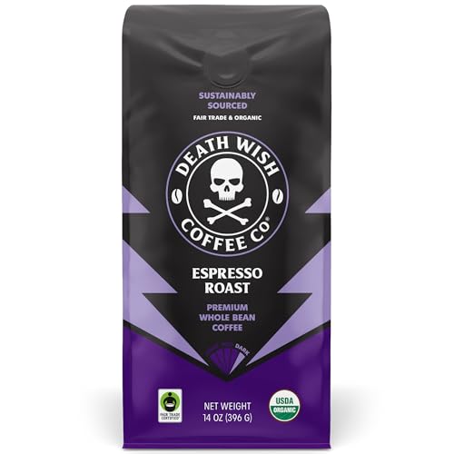 Death Wish Coffee Whole Bean Espresso Roast - 14oz
