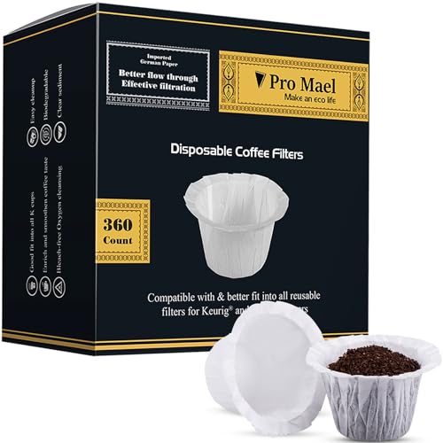 Pro Mael K-Cup Filters 360 Count Disposable Paper