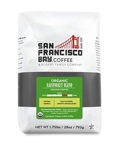 SF Bay Organic Rainforest Blend Ground Coffee 28oz