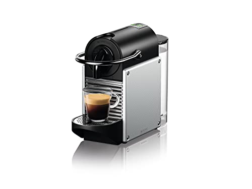 De'Longhi Nespresso Pixie Espresso Machine - Silver