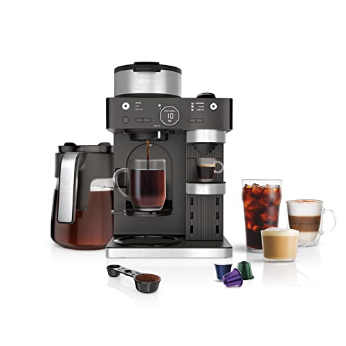Ninja CFN601 Espresso & Coffee Maker with Frother