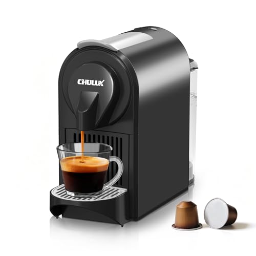 CHULUX Mini Espresso Machine 20 Bar Pod Coffee Maker