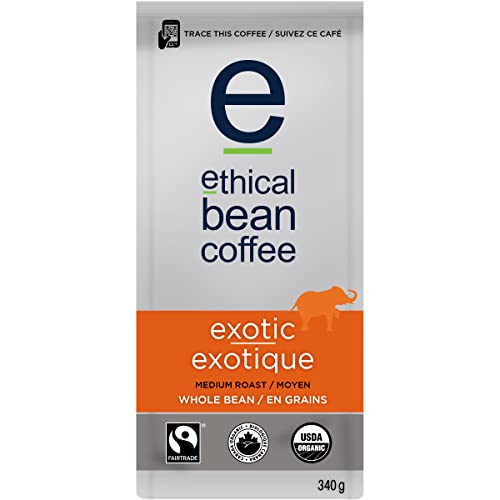 Ethical Bean Exotic Medium Roast Whole Bean Coffee - 12 oz