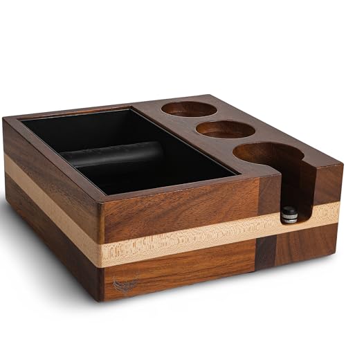 KNODOS Espresso Knock Box & Tamping Station 54mm