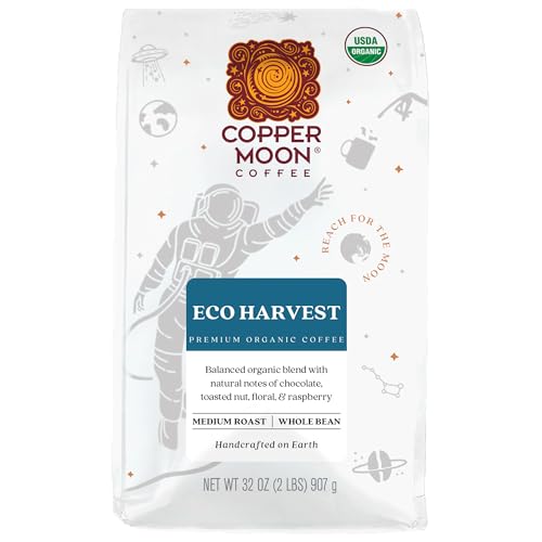 Copper Moon Eco Harvest Organic Medium Roast Whole Bean