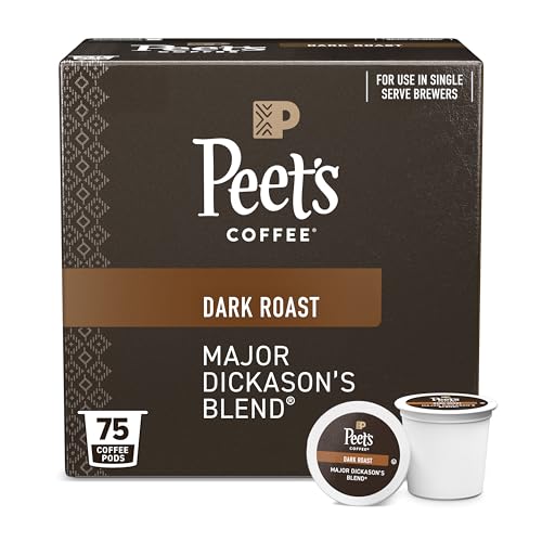 Peet's Major Dickason's Dark Roast K-Cups 75ct