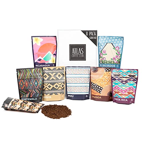 Atlas Coffee Club World Discovery Set - 8-Pack Sampler