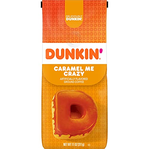 Dunkin' Caramel Me Crazy Ground Coffee 11oz
