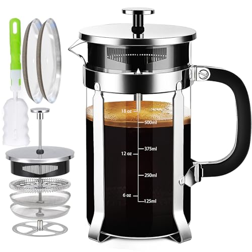 YMMIND French Press Coffee Maker - 12oz Copper