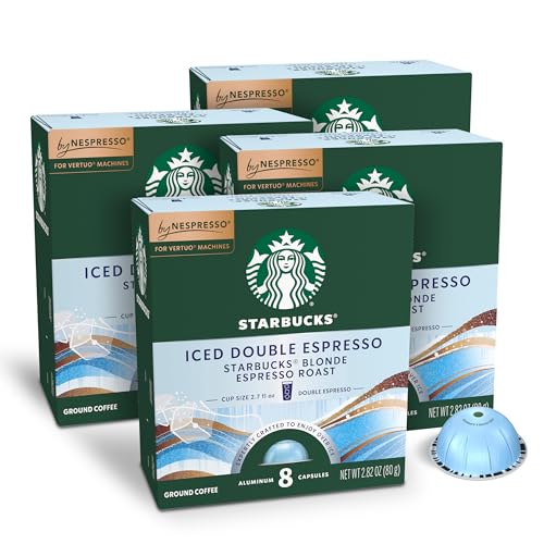 Starbucks Iced Blonde Roast Nespresso Vertuo Pods 32ct