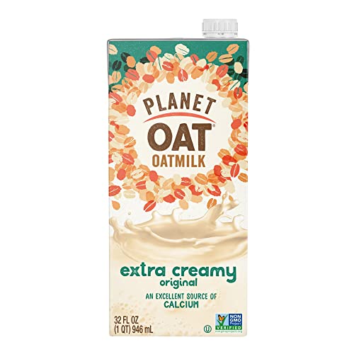 Planet Oat Extra Creamy Oat Milk 32oz (Pack of 6)