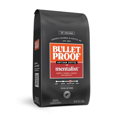 Bulletproof The Mentalist Medium-Dark Roast Whole Bean Coffee