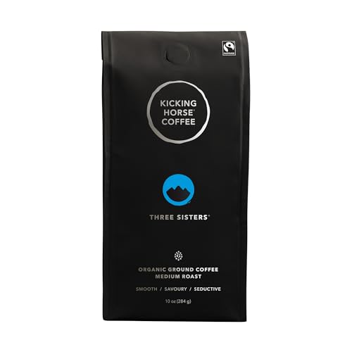 Kicking Horse Three Sisters Medium Roast Ground Coffee 10oz