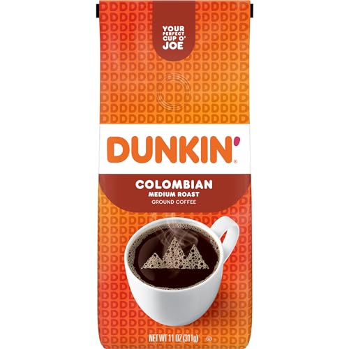 Dunkin' Colombian Medium Roast Ground Coffee 11oz