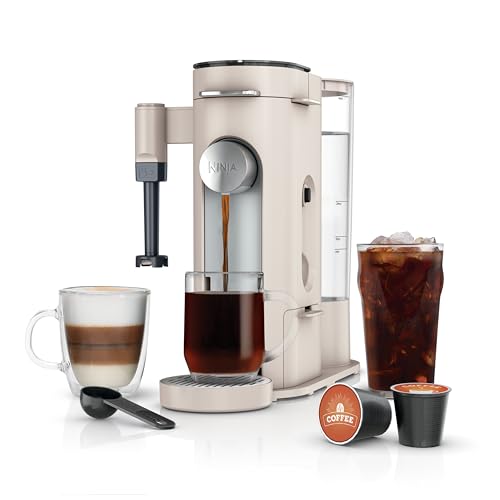 Ninja PB055AST Pod & Ground Coffee Maker with Frother