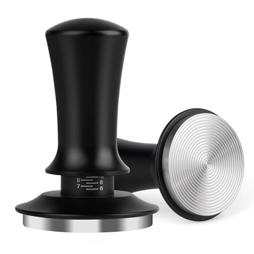 Attsky 51mm Spring-Loaded Espresso Tamper