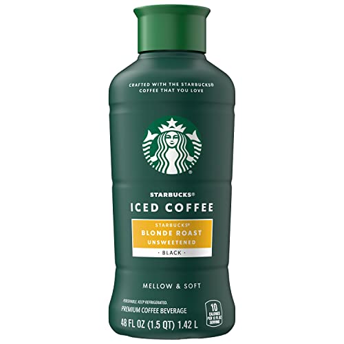 Starbucks Blonde Roast Iced Coffee 48 Fl Oz