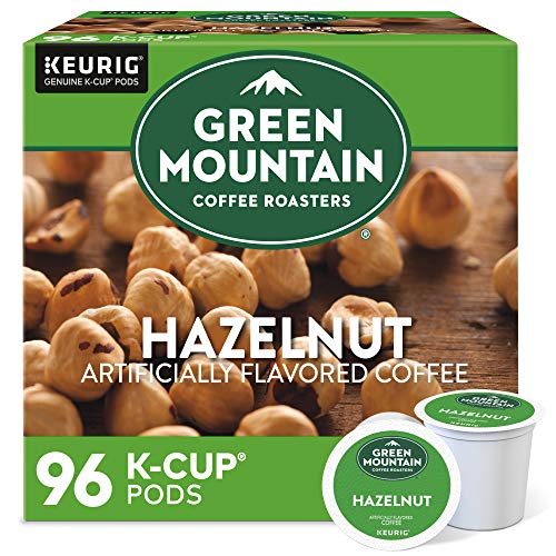 Green Mountain Coffee Hazelnut Light Roast K-Cup Pods, 96 Count