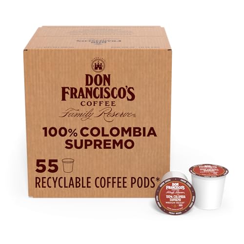Don Francisco's Colombia K-Cup Coffee Pods (55 Count)