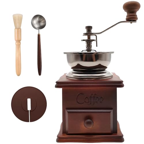 GoodsFilter Manual Coffee Grinder with Ceramic Burr