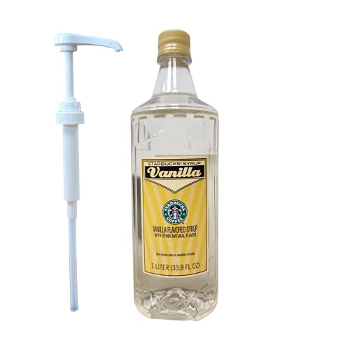 Starbucks Vanilla Coffee Syrup with Pump