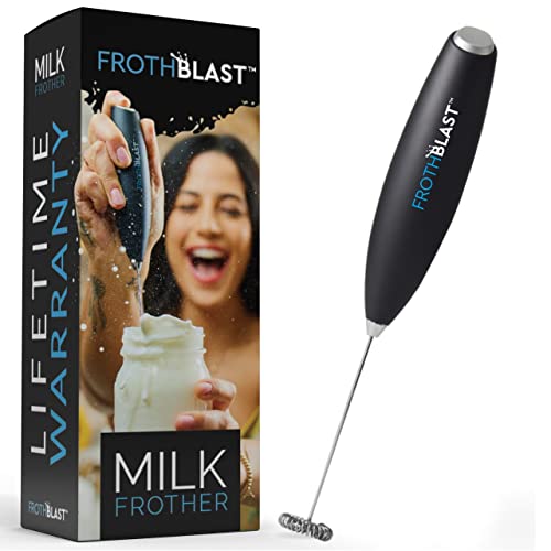 FrothBlast Handheld Milk Frother for Coffee