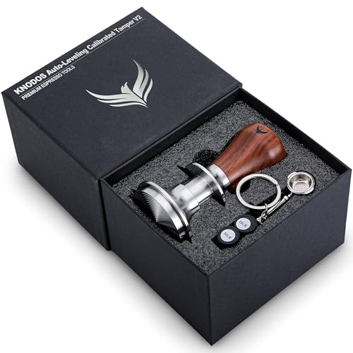 KNODOS Rosewood Espresso Tamper 54mm for Breville