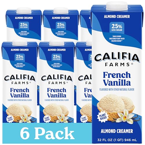 Califia Farms French Vanilla Almond Coffee Creamer 32oz