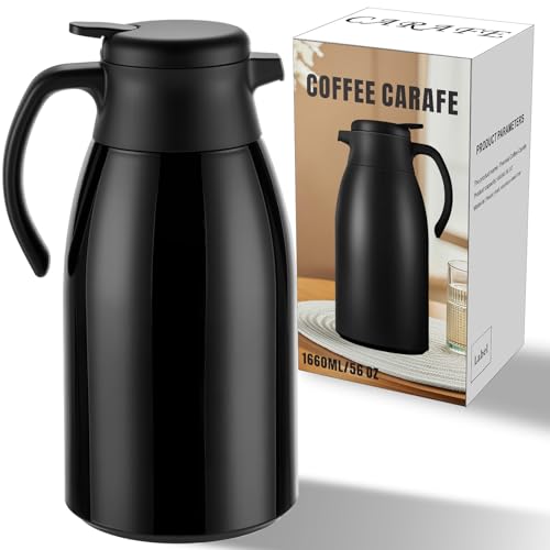PARACITY 56oz Thermal Coffee Carafe - Stainless Steel