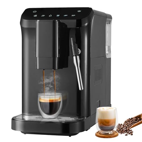 VEVOR Automatic Espresso Machine with Built-In Grinder