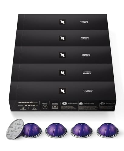 Nespresso Vertuo Altissio Medium Roast Pods (50 Count)