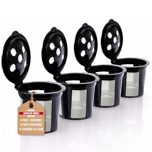 PureHQ Reusable K-Cups for Keurig Supreme (4-Pack)