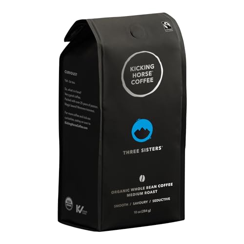 Kicking Horse Three Sisters Medium Roast Whole Bean Coffee