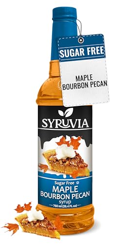Syruvia Sugar-Free Maple Bourbon Pecan Coffee Syrup