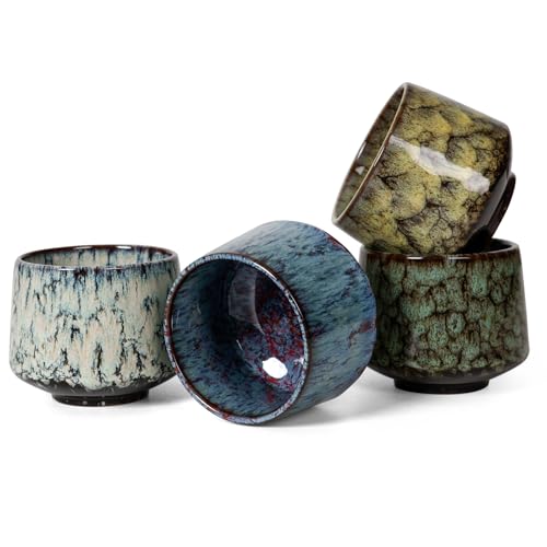 ZEBERBO Ceramic Espresso Cups Set of 4 - Demitasse