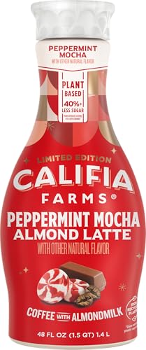 Califia Farms Peppermint Mocha Cold Brew Coffee 48oz