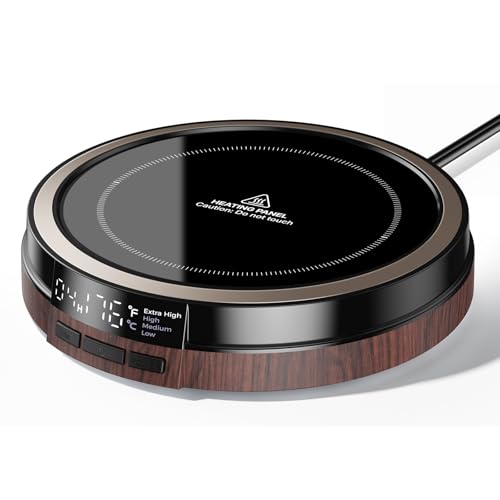 Bearwind Coffee Mug Warmer with Smart Display & Timer