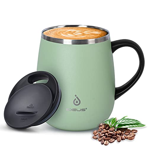 Ideus 16oz Insulated Travel Coffee Mug - Avocado Green