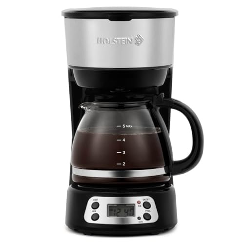 Holstein 5-Cup Programmable Coffee Maker