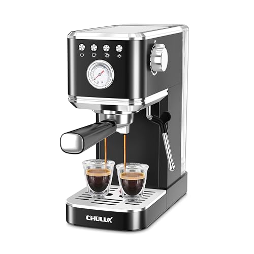 CHULUX 20 Bar Espresso Machine with Milk Frother