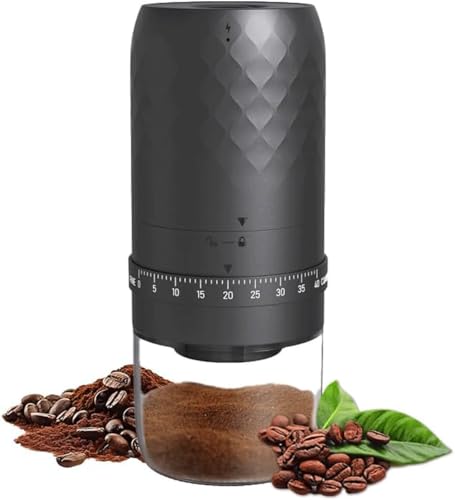 SIGBOT Portable Electric Burr Coffee Grinder