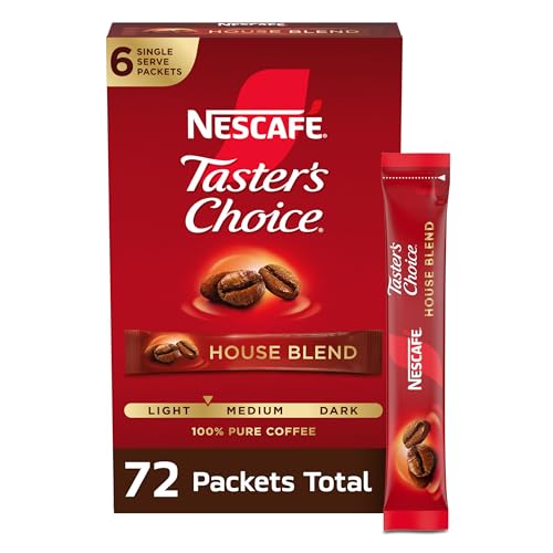 NESCAFÉ Taster's Choice Instant Coffee Packets - 72 Count