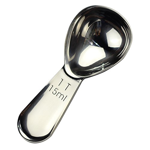 CoaGu Stainless Steel Coffee Scoop - 1 Tbsp Measuring Spoon