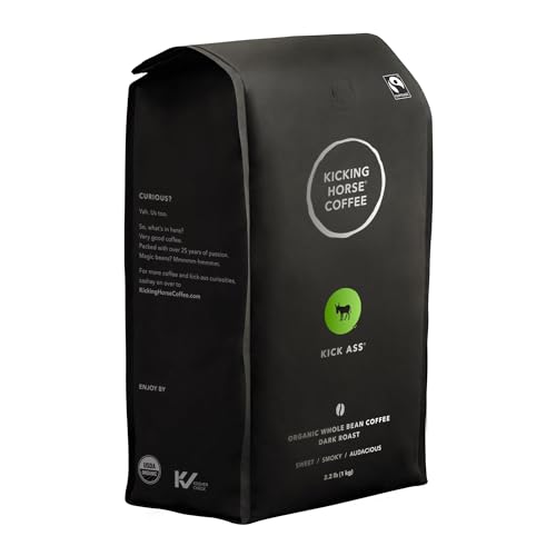 Kicking Horse Kick Ass Dark Roast Whole Bean Coffee 2.2lb