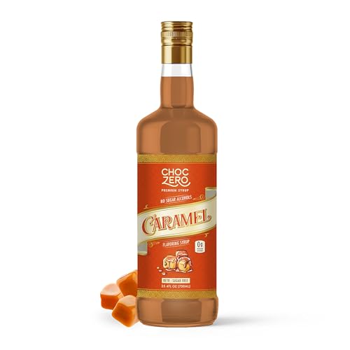 ChocZero Sugar-Free Caramel Coffee Syrup 25.4oz