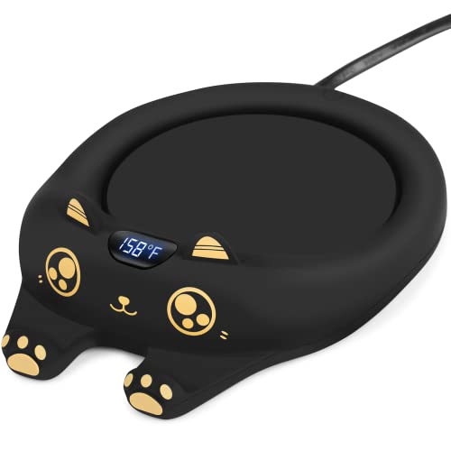 PUSEE Electric Mug Warmer with 3 Temperature Settings